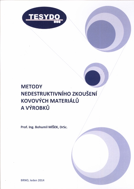Metody nedestruktivního zkoušení kovových materiálů a výrobků titulka