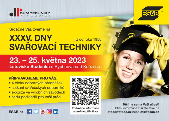 XXXV. Dny svaovac techniky